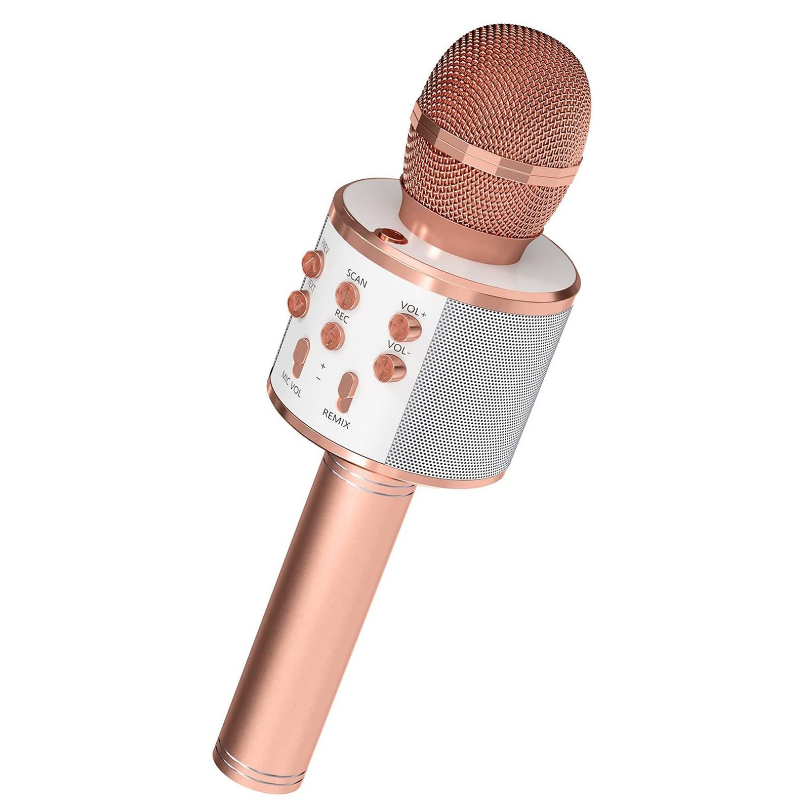 Kids Boy's Girl's Karaoke Microphone Machine & Speaker w/ Bluetooth for iPhone