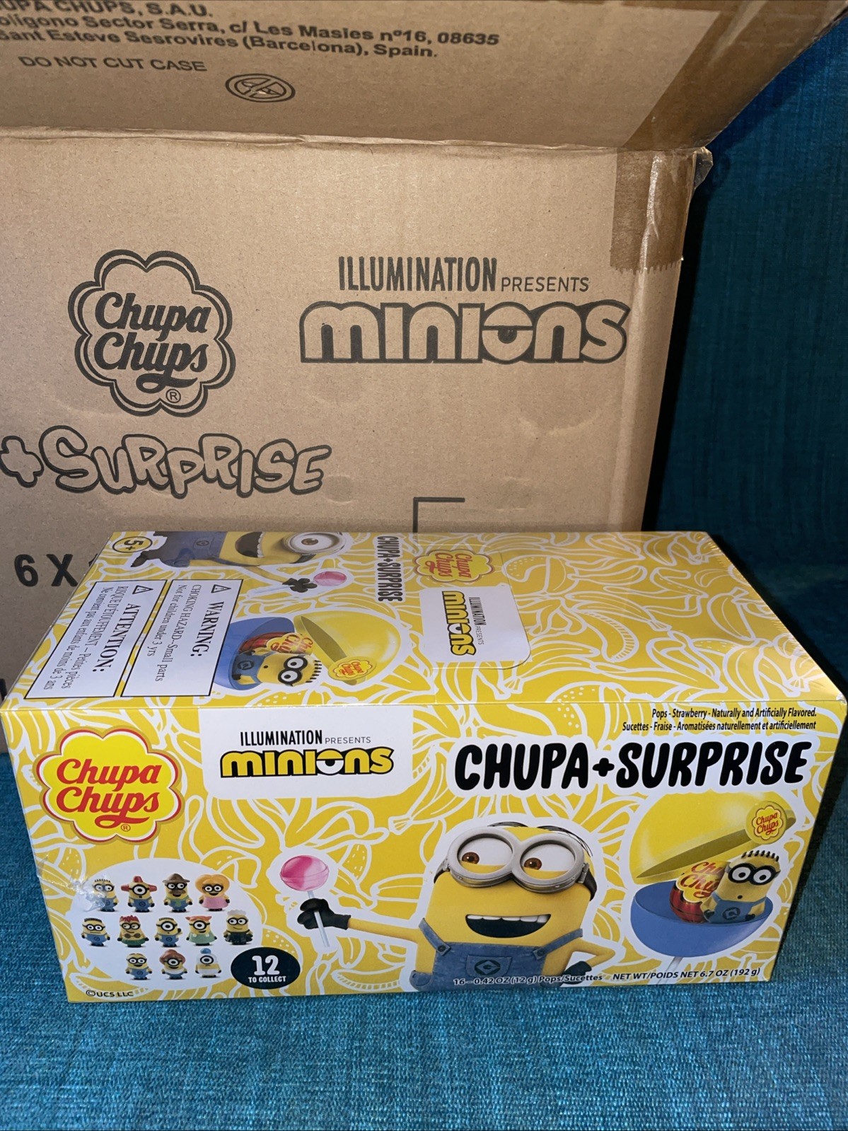 Illumination Minions  Chupa Chups +Surprise Suckers-SEE DESCRIPTION