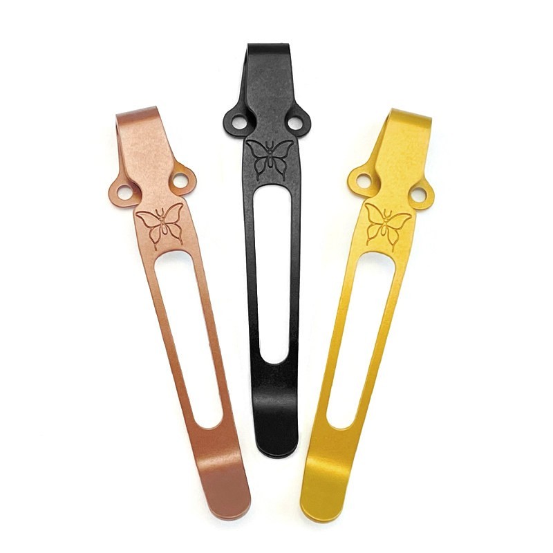 Titanium Pocket Clip for Benchmade Griptilian 551 710 730 Knife Replacement