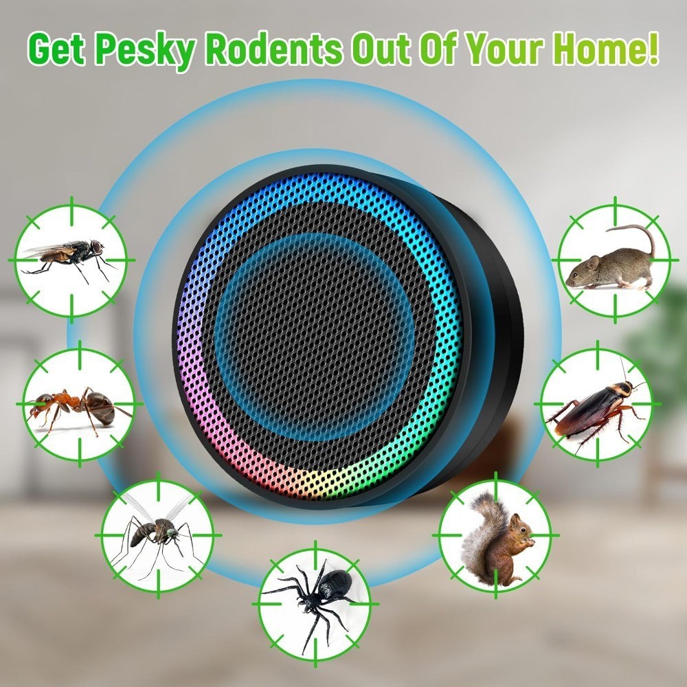 Mini Pest Prevention Device for House Effectively Repels Mouse Rodent Mosquito