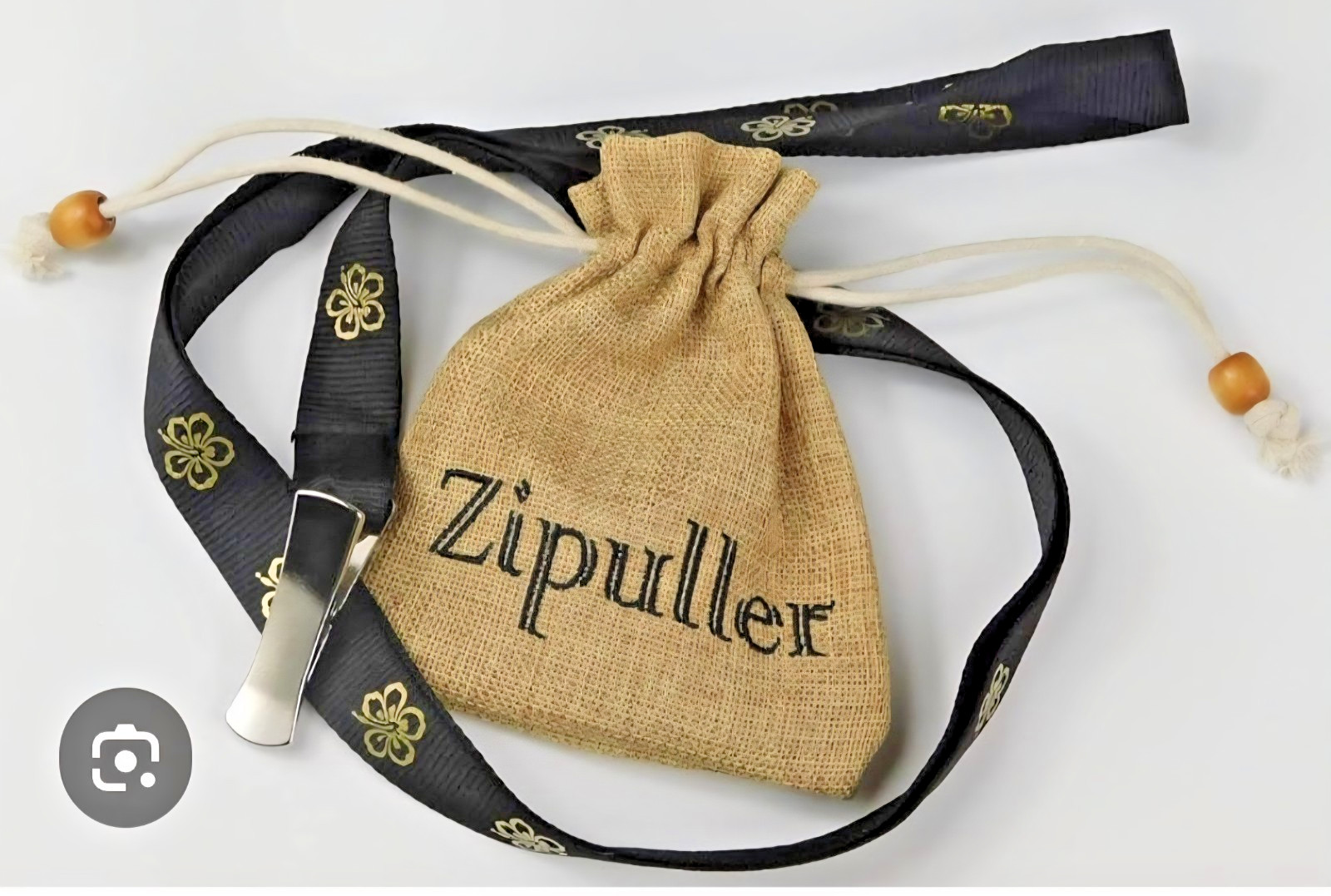 Zipuller Zipper Pull Helper Assistant for Dresses, boots, etc. with storage bag