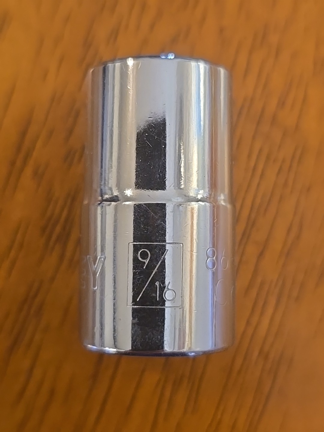 Stanley 1/2" Drive SAE 9/16 inch Socket 12 Point #86-464
