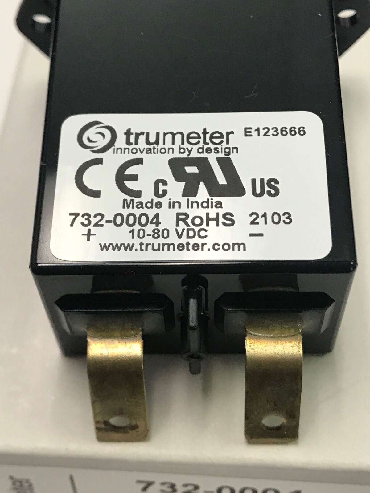 Trumeter Hour Meter 732-0004 10-80VDC