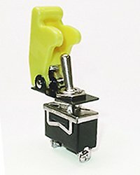Safety Toggle Switch SPST 20 Amp"YELLOW"