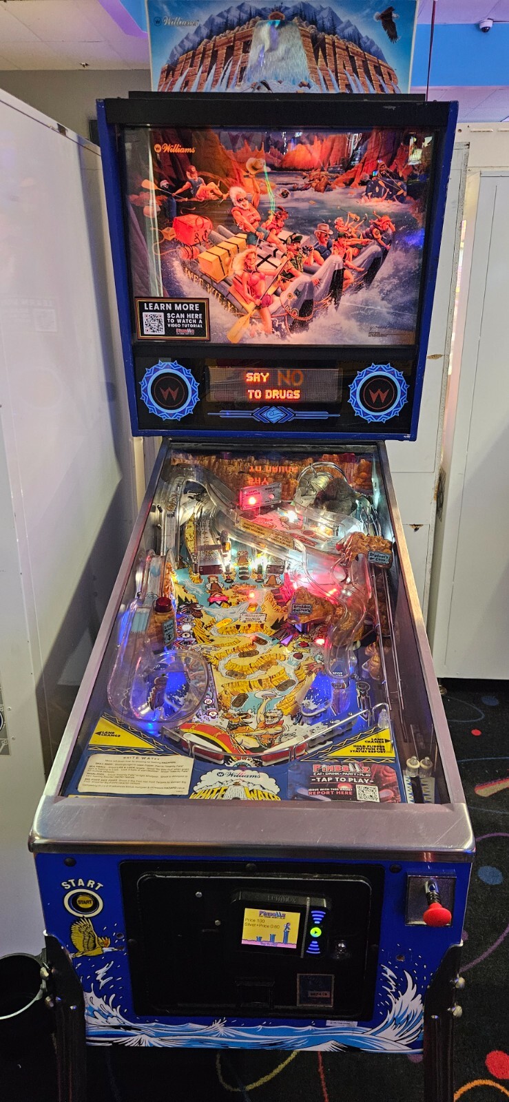 WHITE WATER Pinball Machine - Williams 1993 - 2336