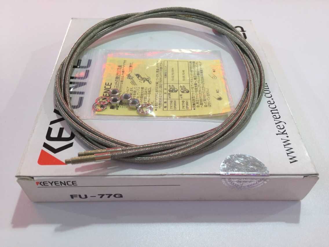 KEYENCE FU-77G Fiber Optic Sensor FU77G Cable New In Box