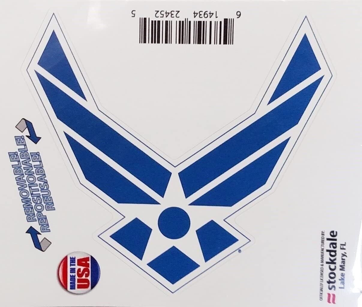Military Air Force S1103219 United States Air Force 5" x 7" Outdoor Magnets,...