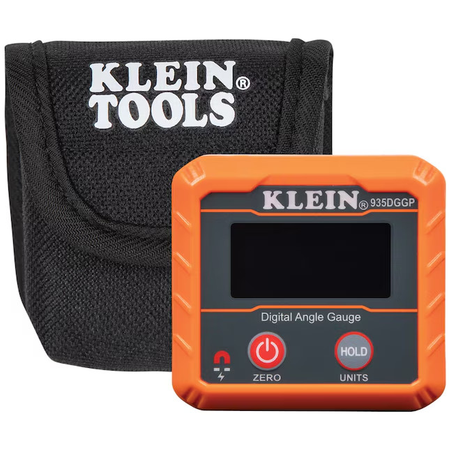 🌟 Klein Tools Digital Angle Gauge – Precise Measurement, Magnetic Base