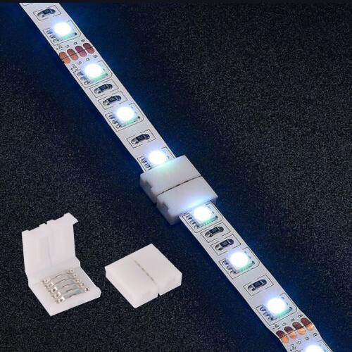 2Pin 3Pin 4Pin 5Pin LED Strip Light Connector PCB Clip Solderless 3528 5050 5630