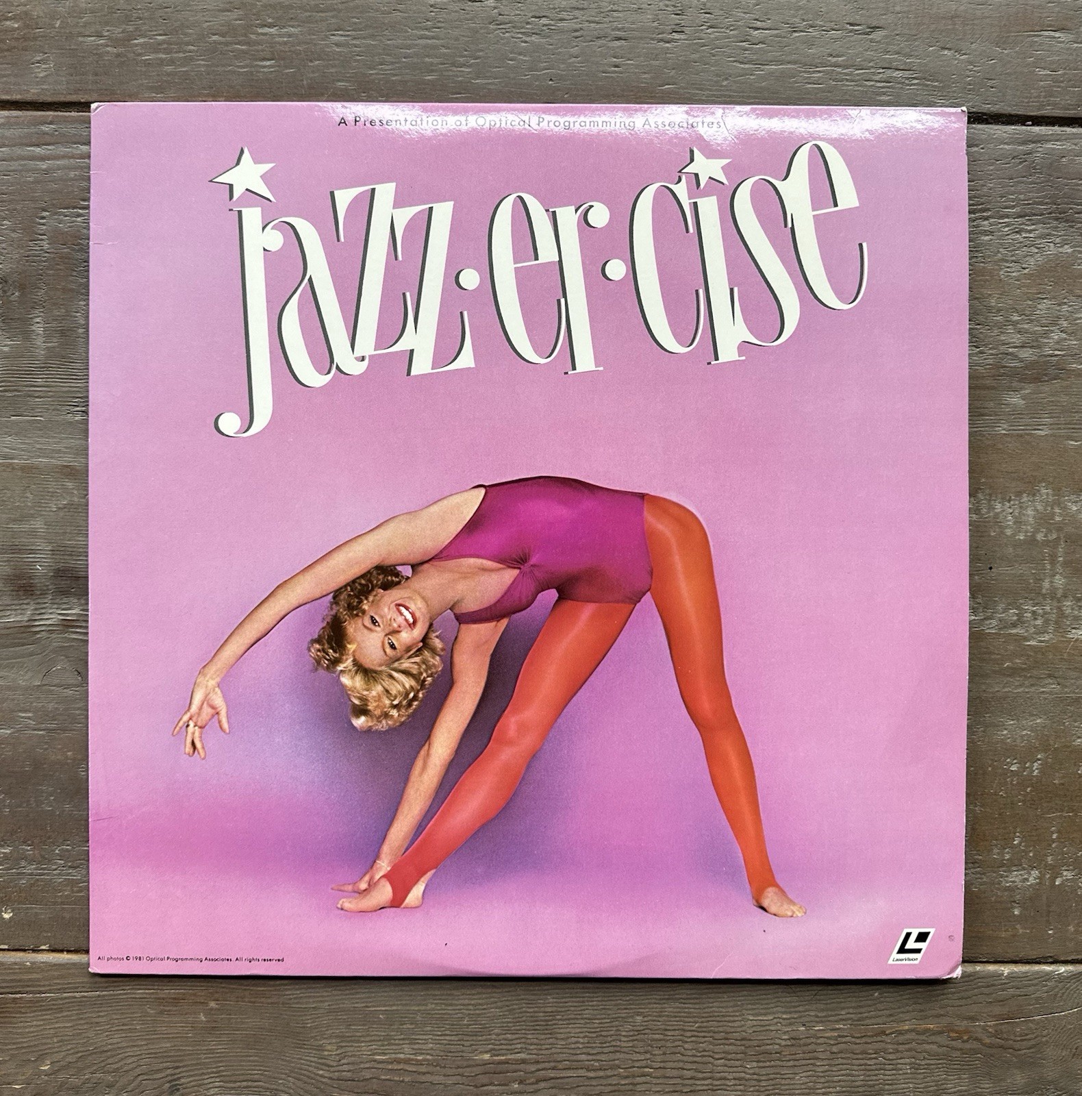 Jazzercise Fitness Laserdisc 1981 LD