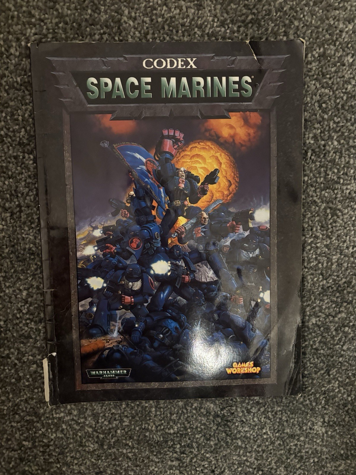 Warhammer 40K Space Marines Codex Games Workshop Paperback Book