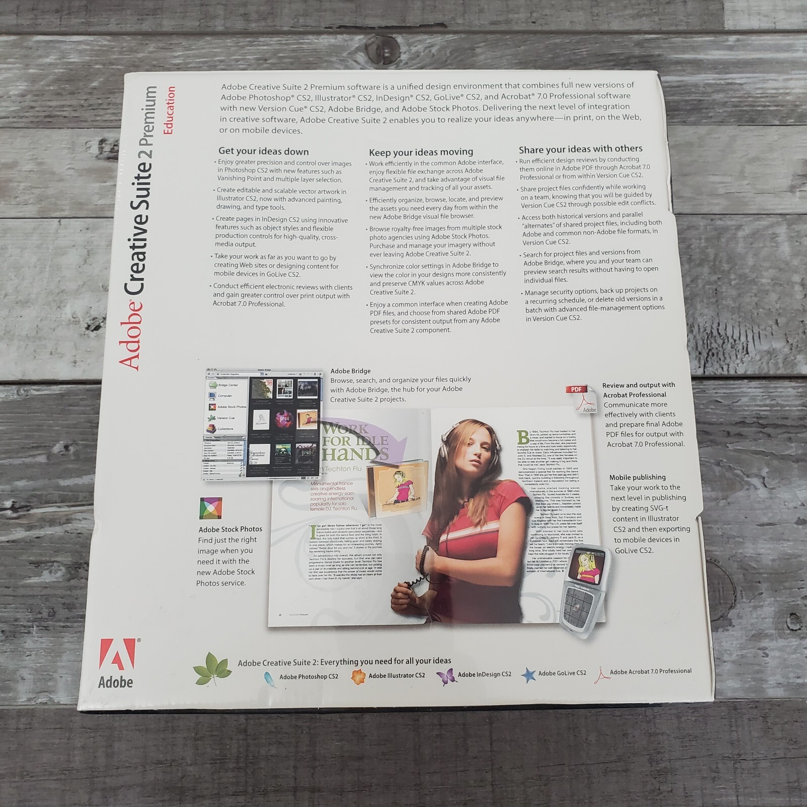 Adobe Creative Suite 2 Premium Education 18040490 Dreamweaver 8 MAC Edition