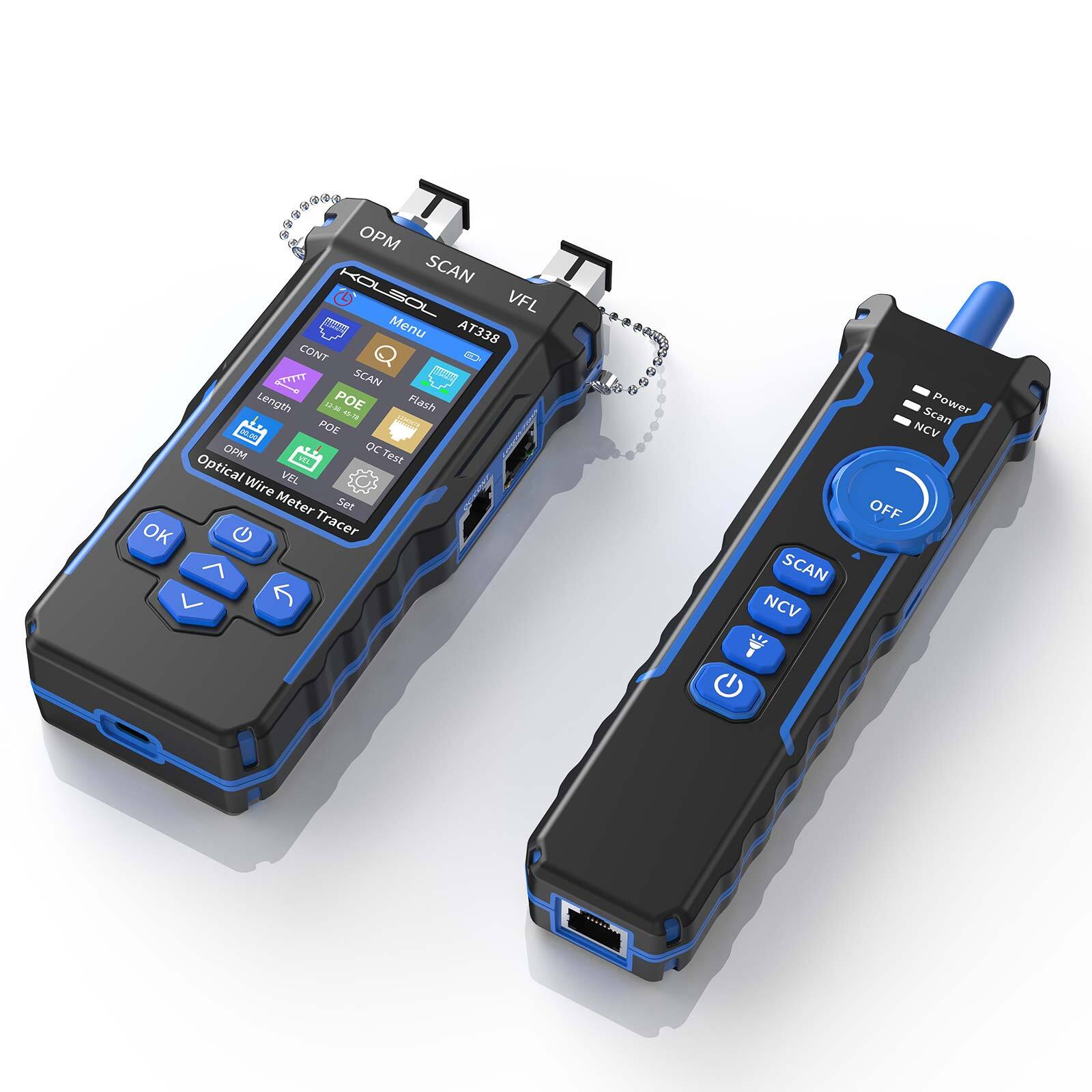 NF-8508 Network Cable Tester LAN Optical Wire Meter Power Meter Tester Tracker