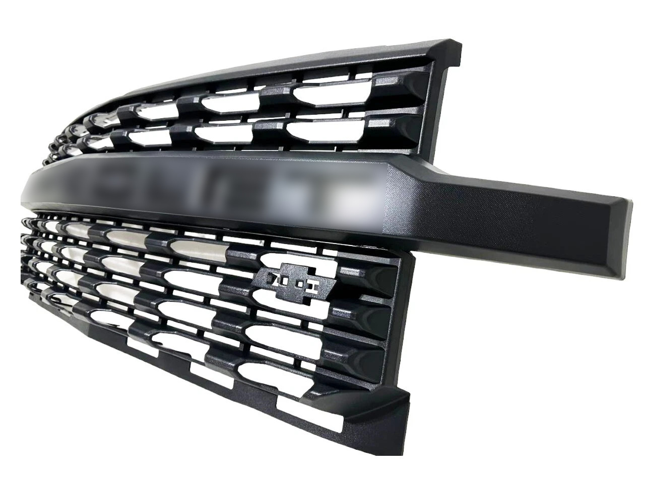 For 2021 Chevy Silverado 1500 Front Bumper Upper Grille Grill Black 84493318