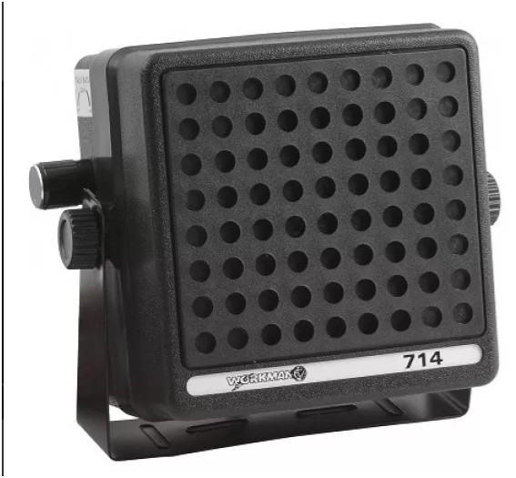Workman 714 Heavy Duty 4" Noise Canceling & Talk Back External CB Speaker New