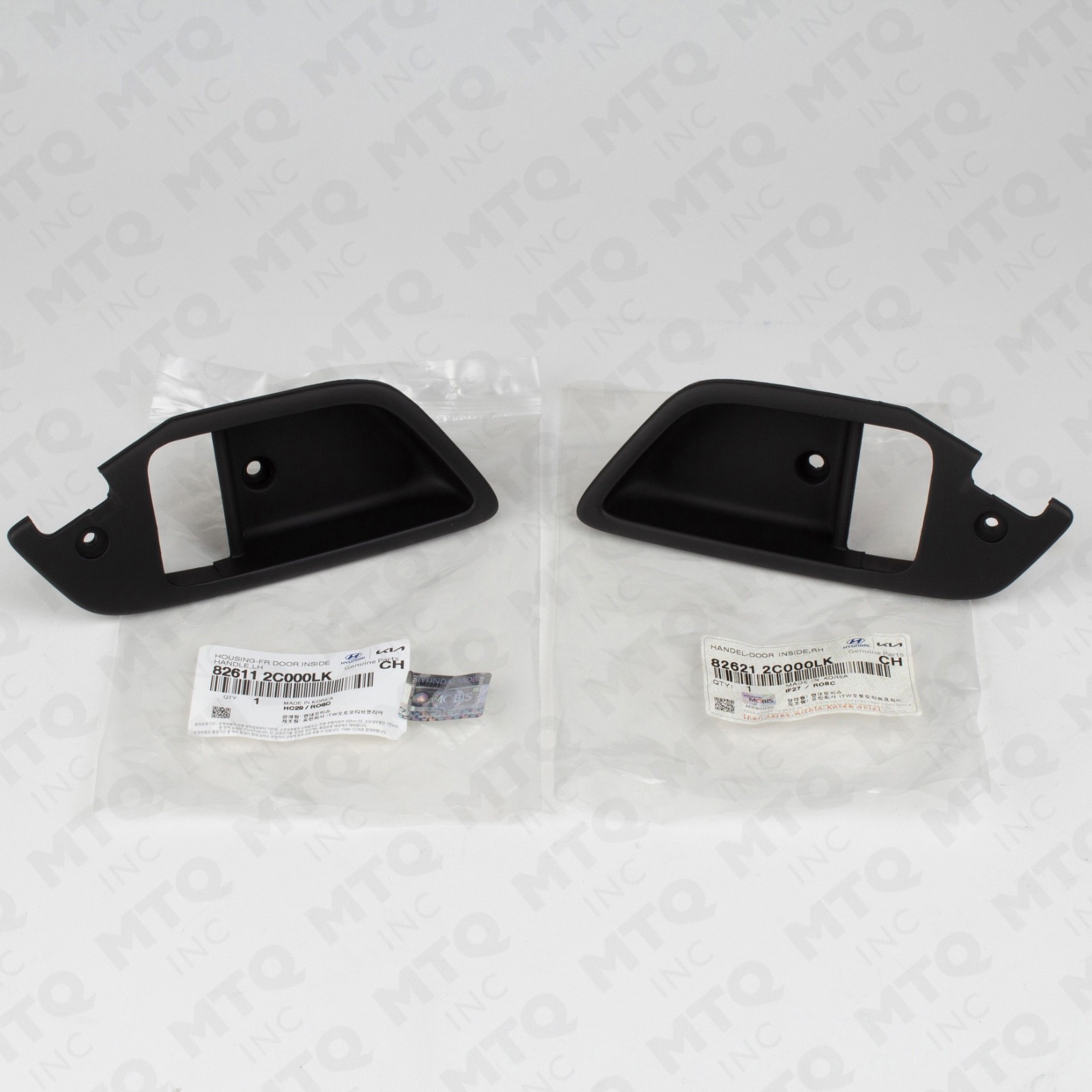New Hyundai Door Cover Bezel Set (L&R) for 2003-2008 Tiburon 82611-2C000LK