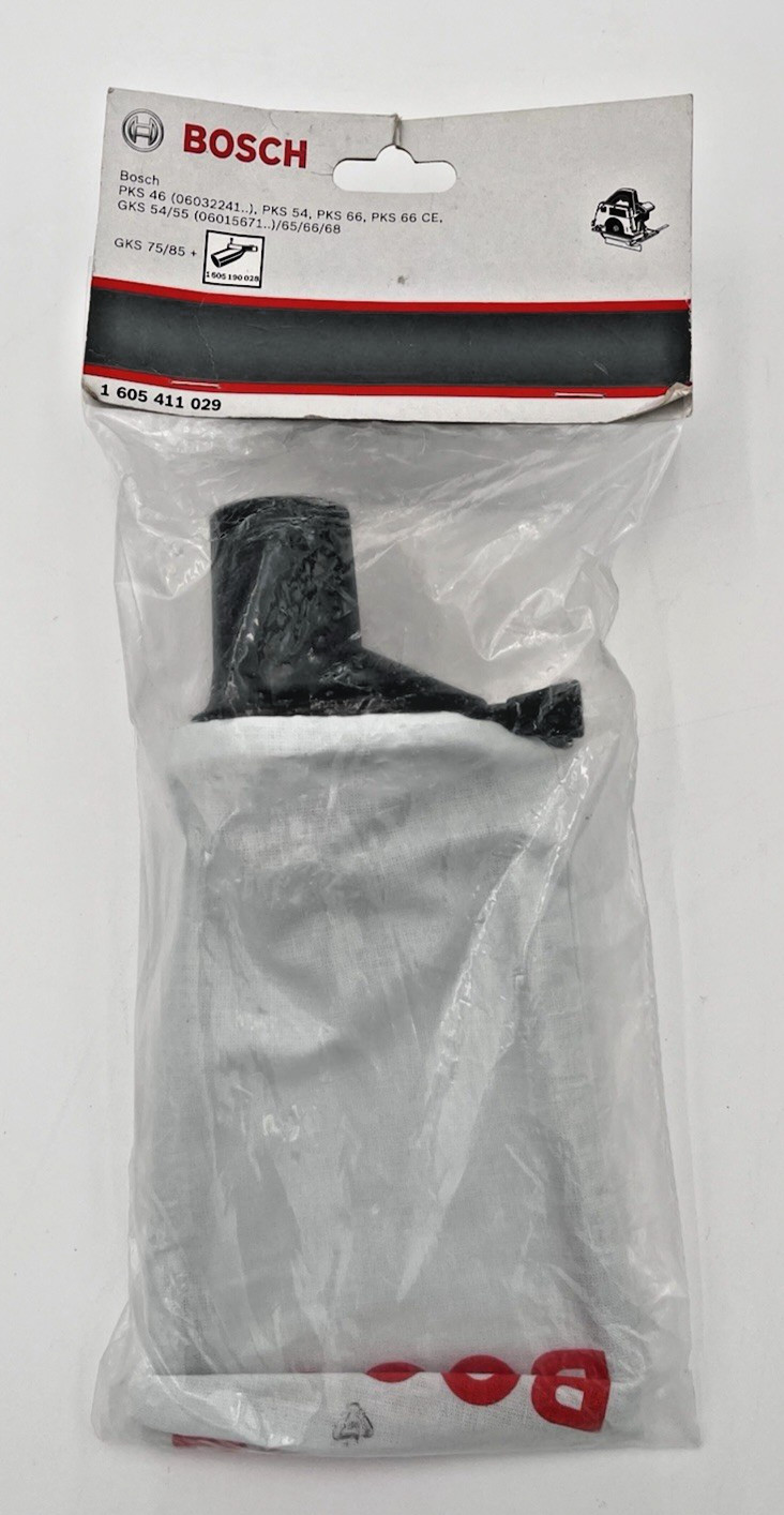 Genuine Bosch 1605411029 Cloth Dust Bag for hand-held circular saws - NEW
