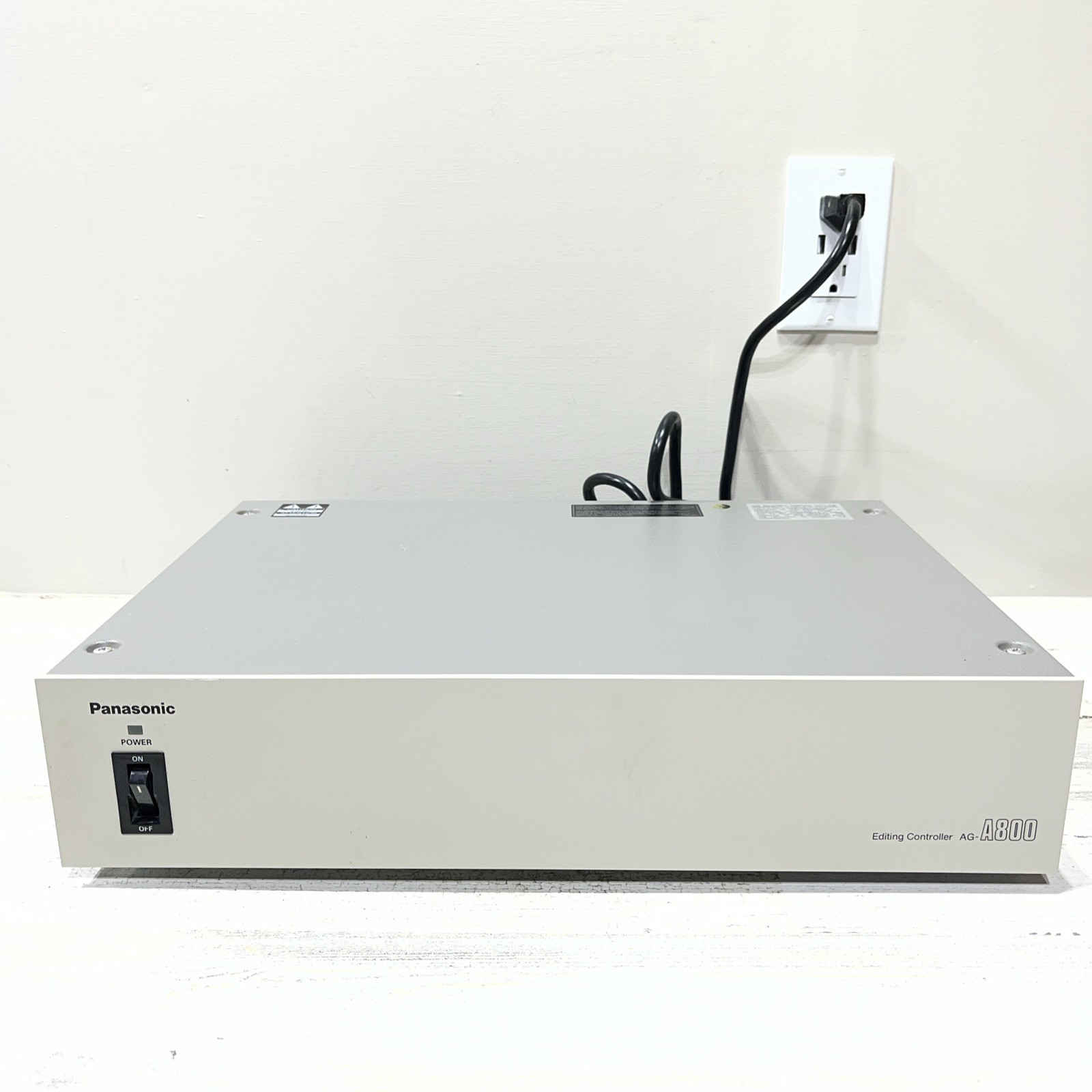 Panasonic AG-A800 Commercial Editing Controller System Powers On Untested *Read*