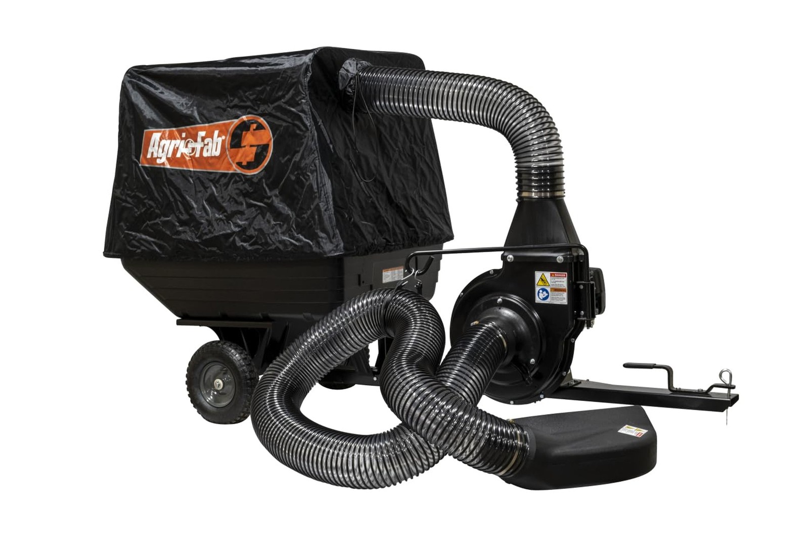 Agri-Fab 45-0630 Large Capacity 29 CU FT Soft Top Mow-N-Vac, Tow Behind Lawn ...