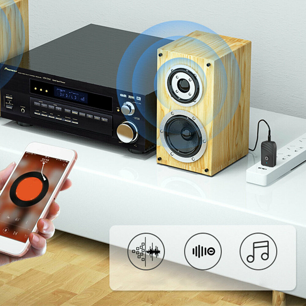 USB Wireless Bluetooth 5.0 Audio Transmitter Receiver 3in1 Adapter For TV PC Car