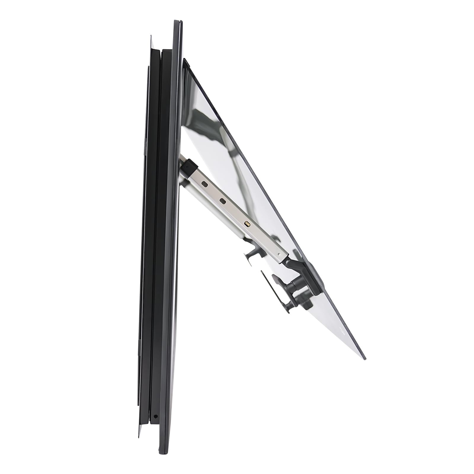 RV Hinged Window Push Hatch 750x500mm with Shades for 30-80mm Wall