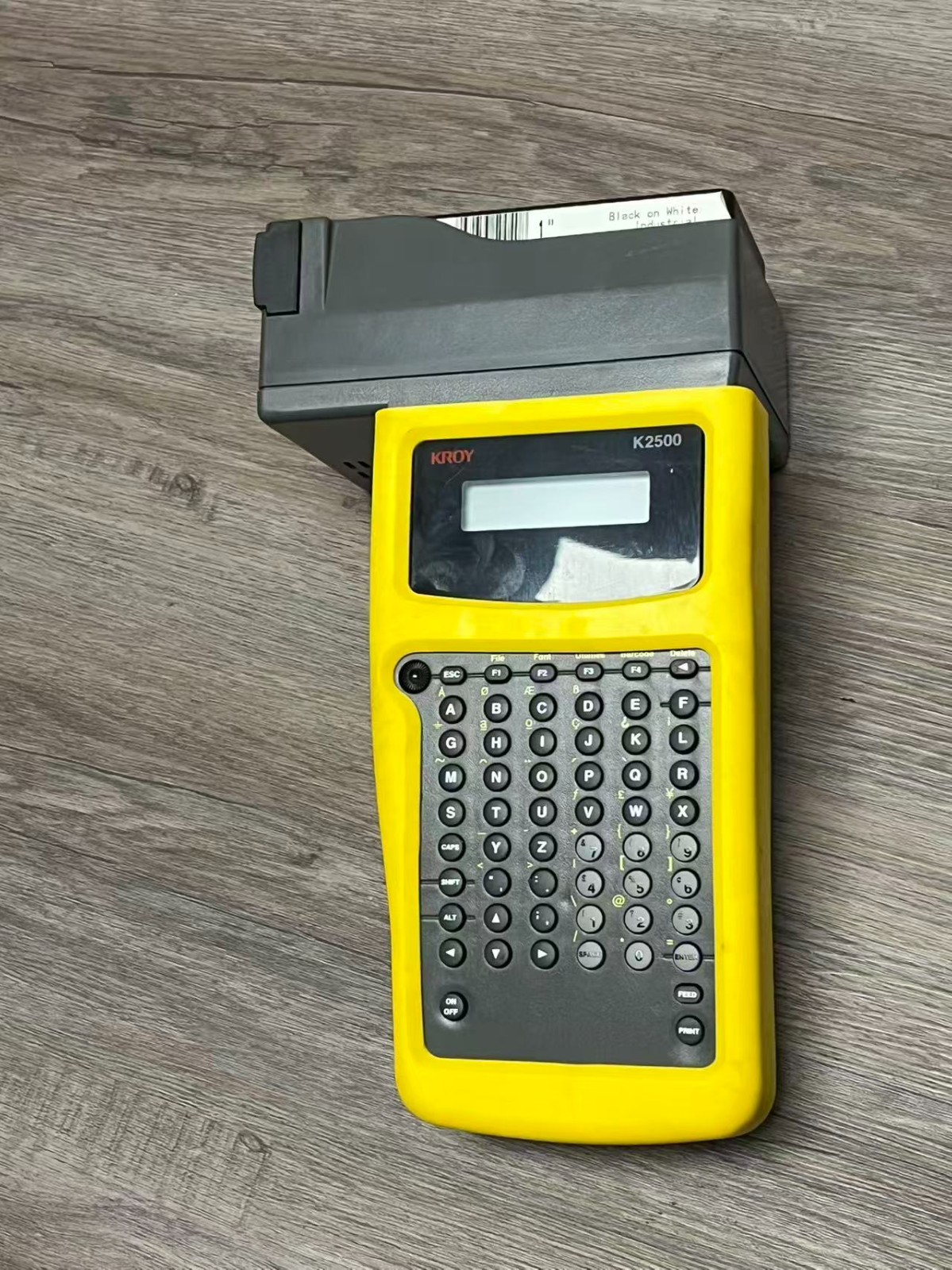KROY K2500 Industrial Label Printer Wire Marker Machine AS-IS Untested