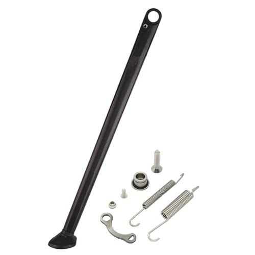 Dirt Bike Kickstand Side Stand Kit, Motorcycle Kick Stand with 08-16 Black