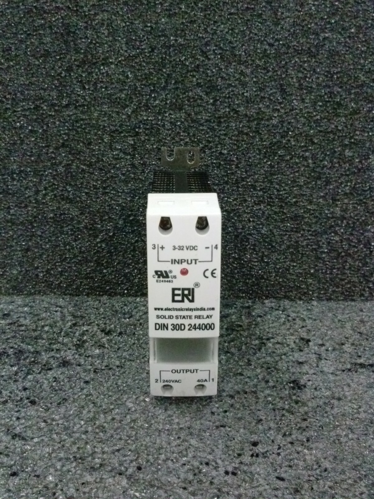 ERI Electronic Relay India DIN 30D 244000 Solid State Relay 240VAC 40A
