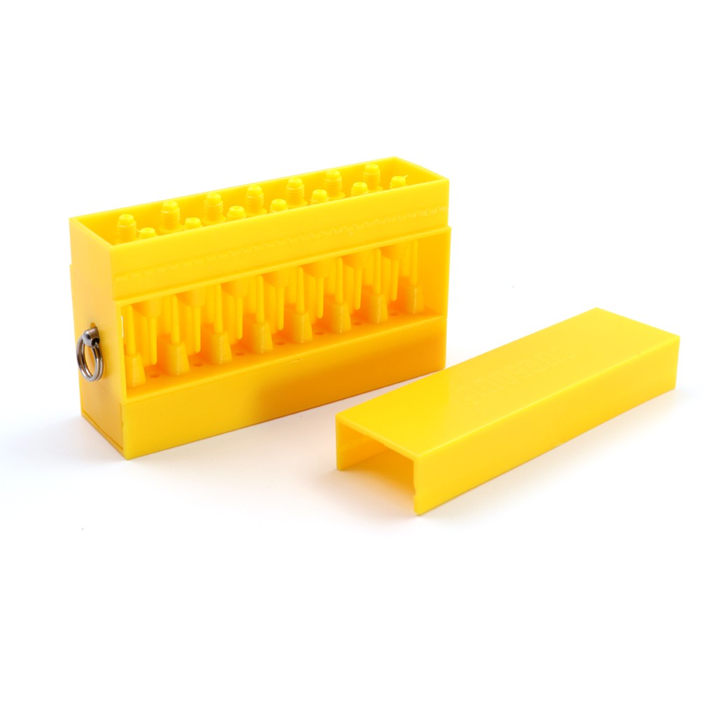 CUESOUL TOUCH-Point Dart Soft Tips withTouch Dart Case Tool-Yellow