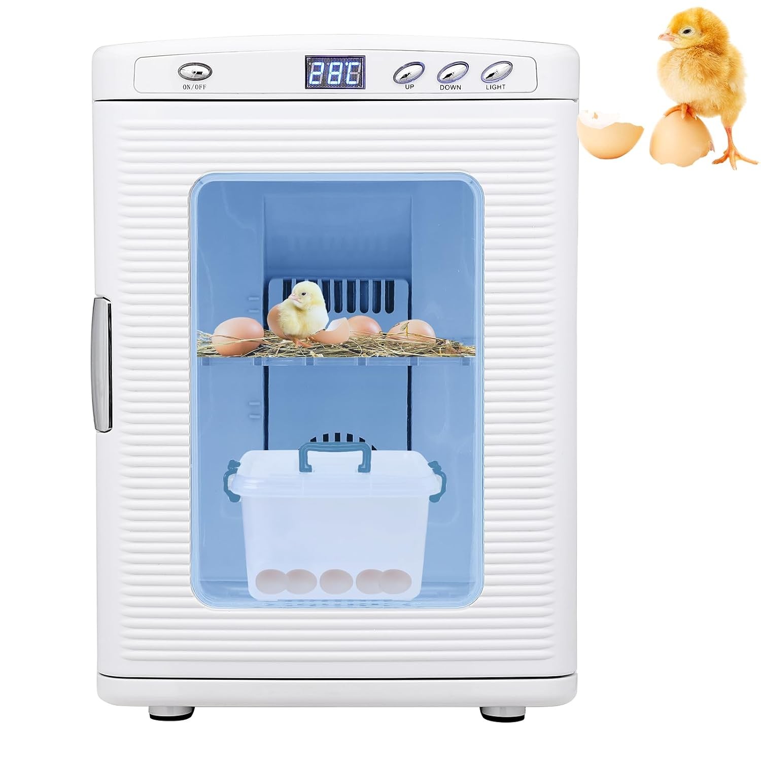 Incubators for Hatching Eggs 25L Portable Lab Cooling Heating 10C to 60C AC DC