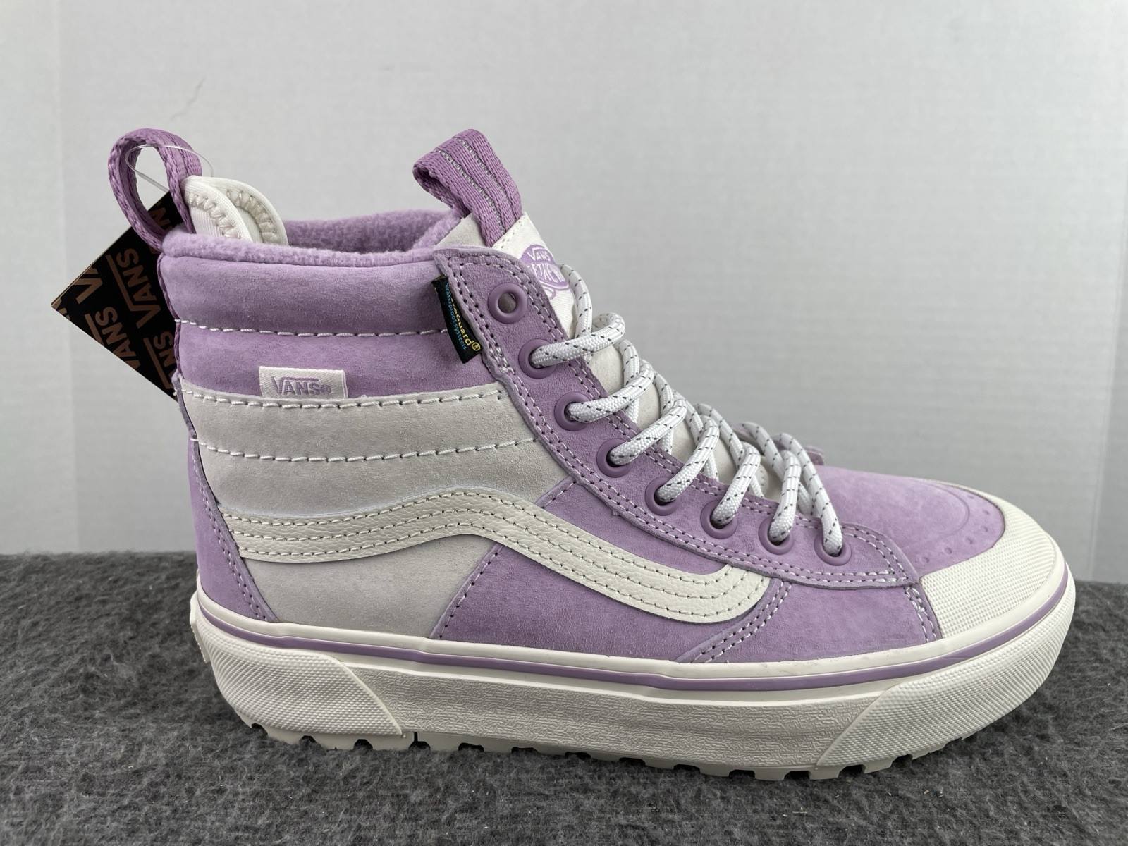 Vans Sk8-Hi MTE-2 Violet Ice Purple Marshmallow VN0007NKUP21 Women's Sz 6.5 NWT