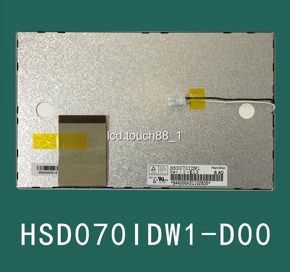 5" LMS500HF13-003 with touch screen Navigation LCD display module+Tracking ID