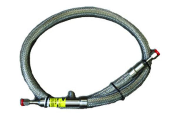 6' Vacuum Jacketed Cryogenic Transfer Braided Hose 3/8" Chart MVE