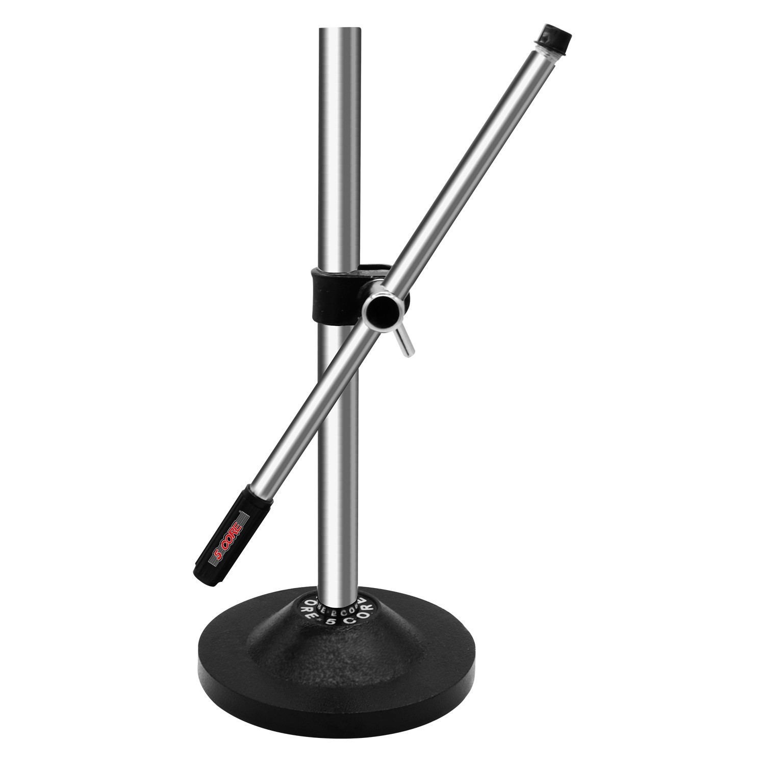 5Core Mic Stand Adjustable Desk Boom Microphone Stands Pedestal Para Microfono