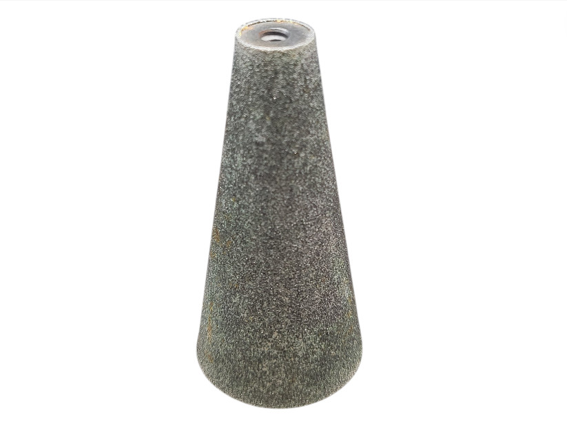 35mm Electroplated Diamond Beveling Cone - M12 Thread - 40/45 Grit