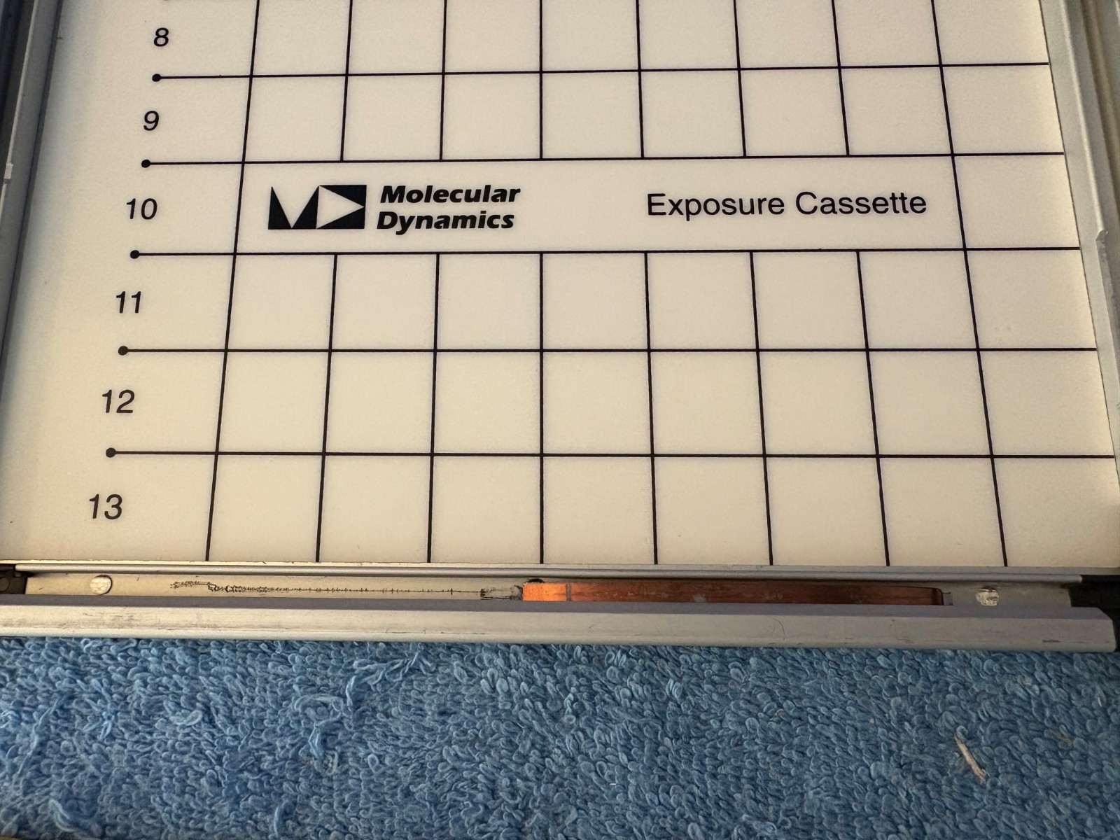 Molecular Dynamics Storage Screen Exposure Cassette Lot of 2