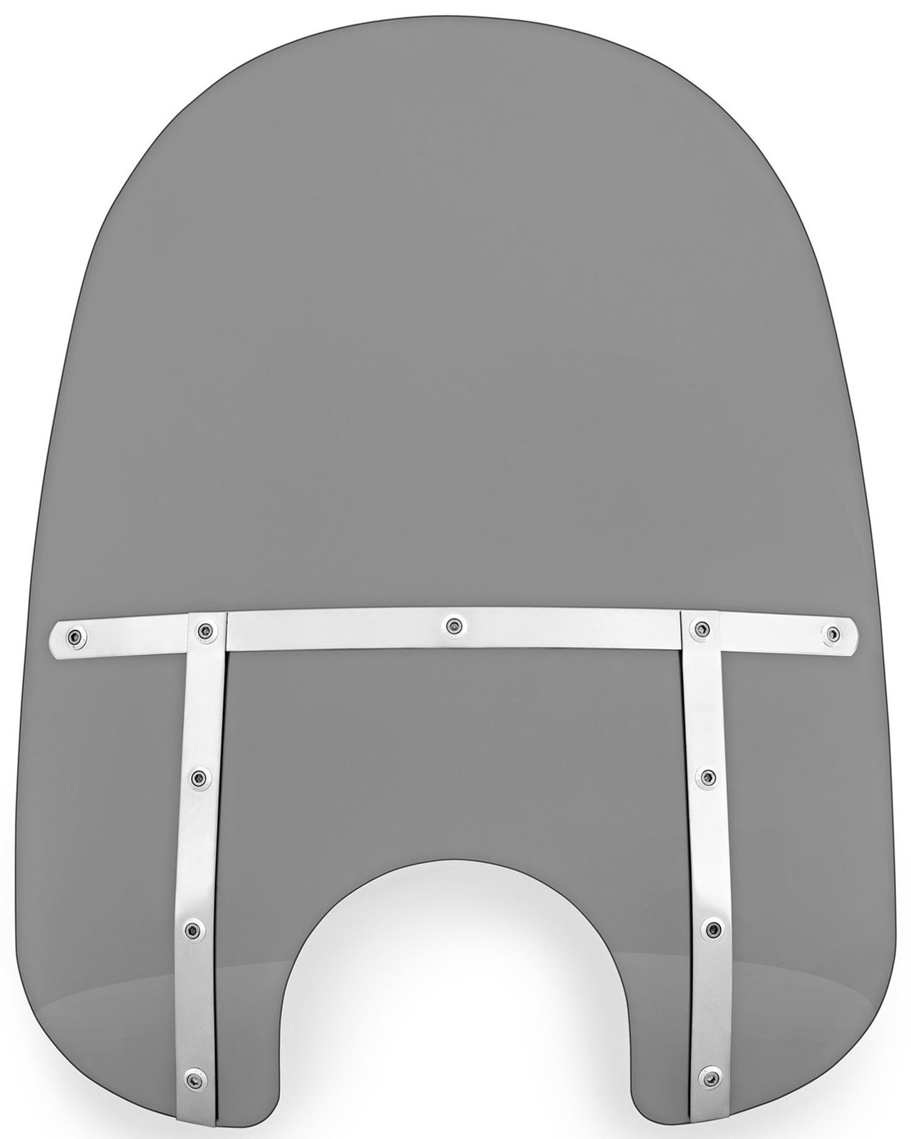 Memphis Shades MEM38112 21" Fats Smoke Windshield w/9" Cutout