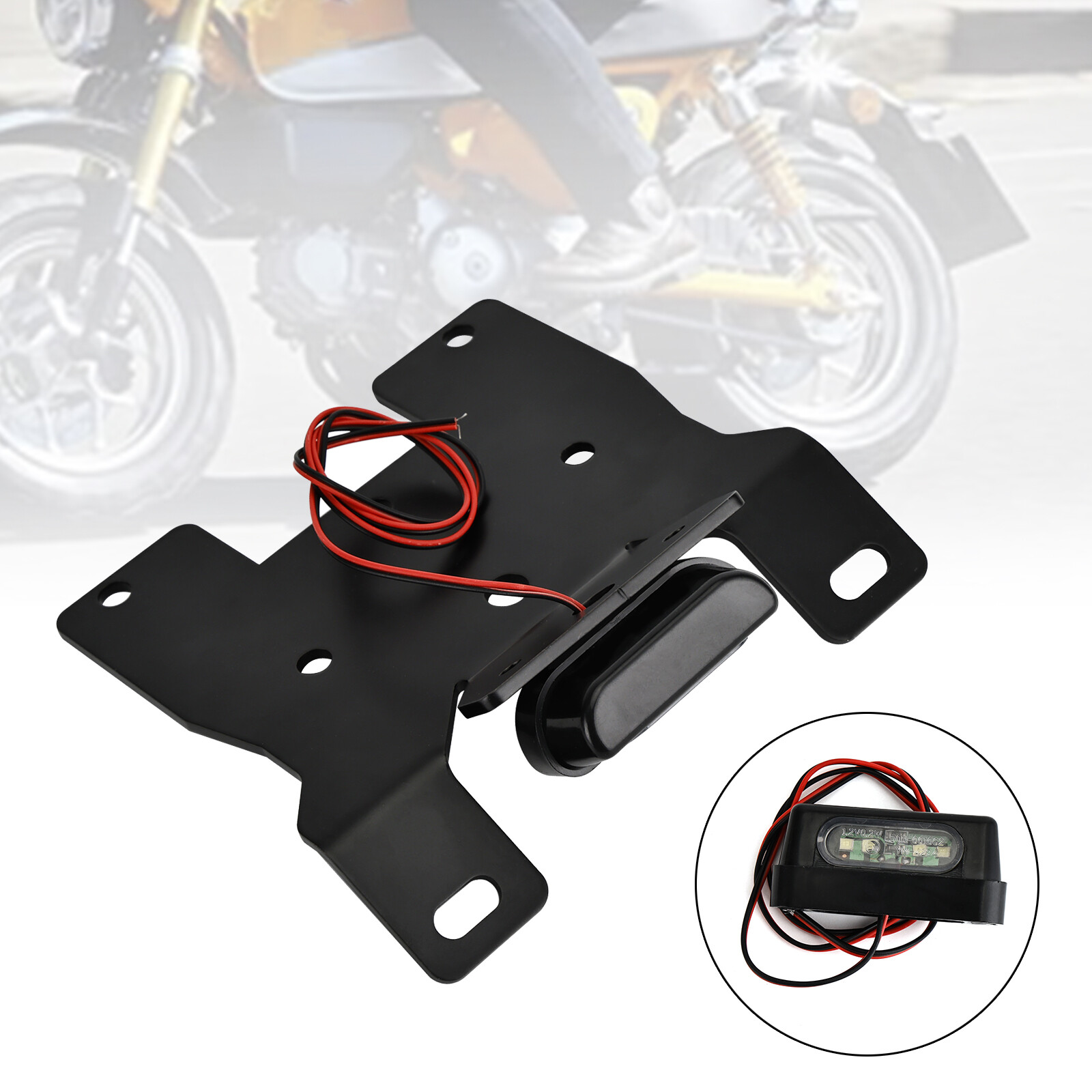 License Plate Holder Bracket fit for HONDA Monkey 125 2018-2025 US
