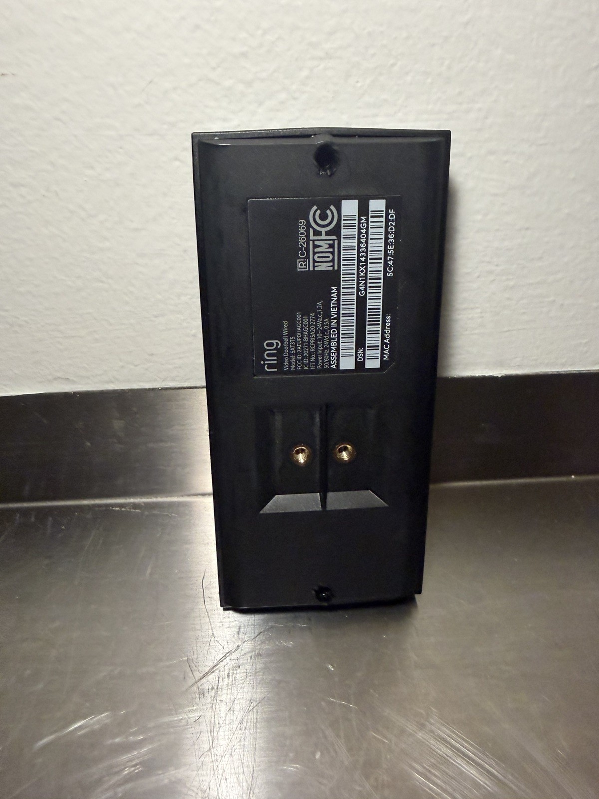 Ring 5AT3T5 Video Doorbell Mini (Wired) (051226)