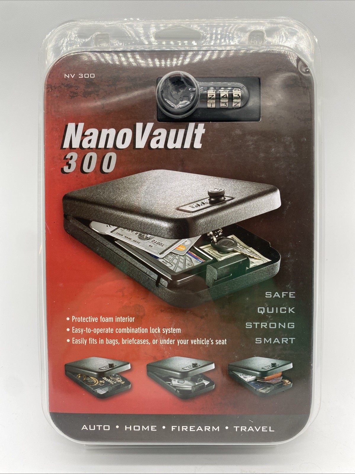GunVault NanoVault 300 With Combination Lock System - Brand New In Packaging