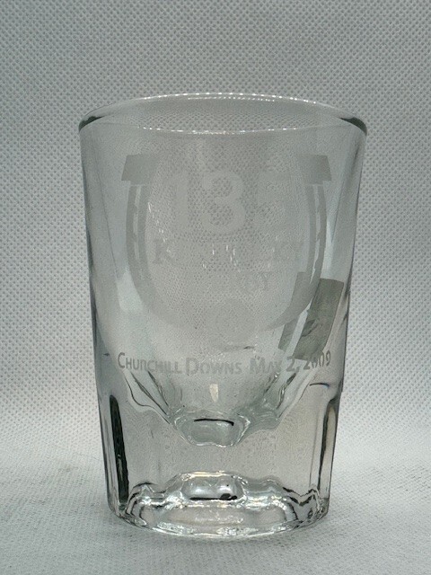 KY Derby 135 Clear Jigger Issued by Macys/Dillards