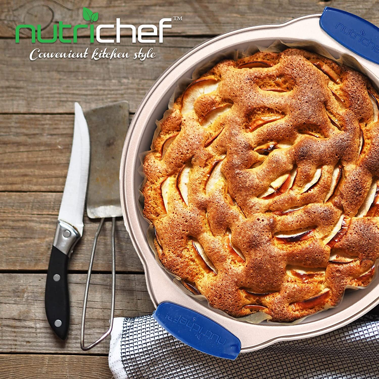 Nutrichef BKNCSBSG36RPAN Round Pan