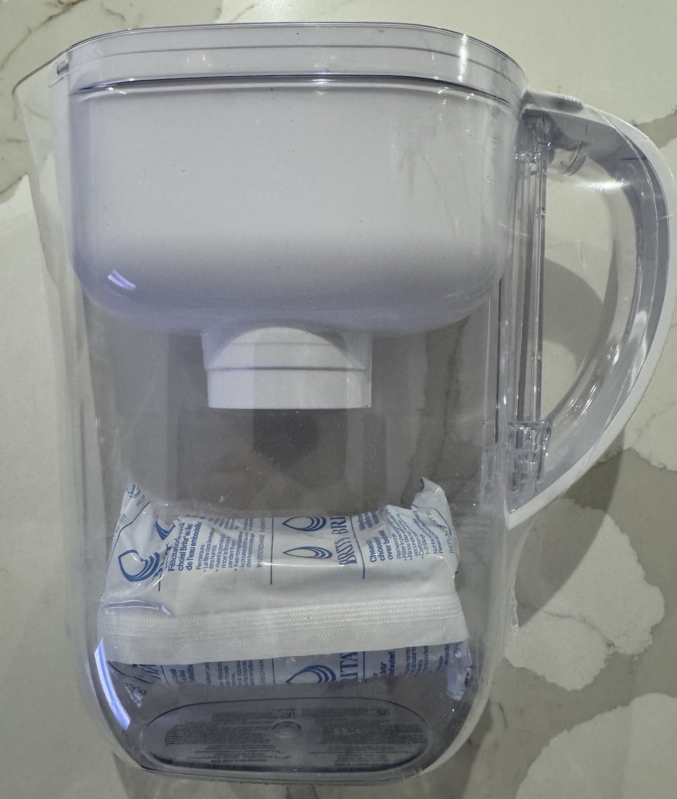 BRITA Metro Water Filter Pitcher 6 Cup Capacity BPA-Free Includes 1 Brita Filter