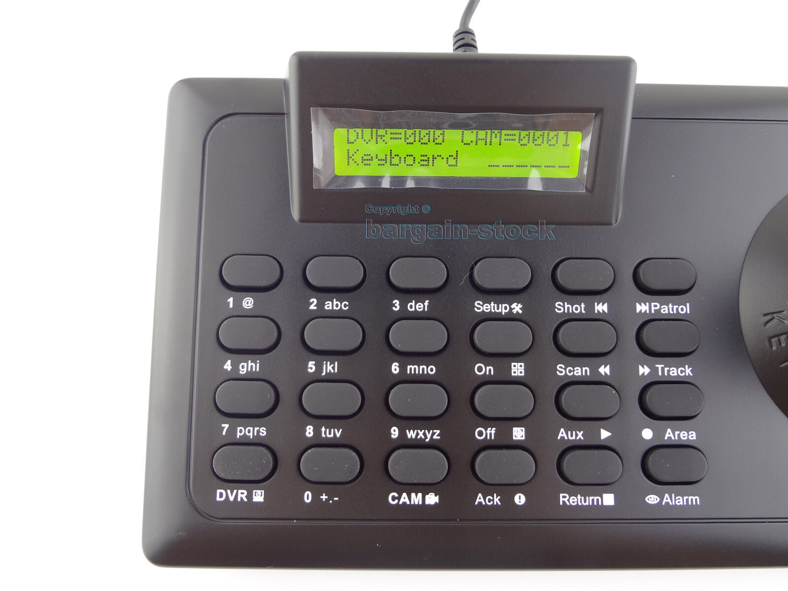 4 Axis RS-485 4D PTZ Joystick Keyboard Controller LCD For CCTV Security System
