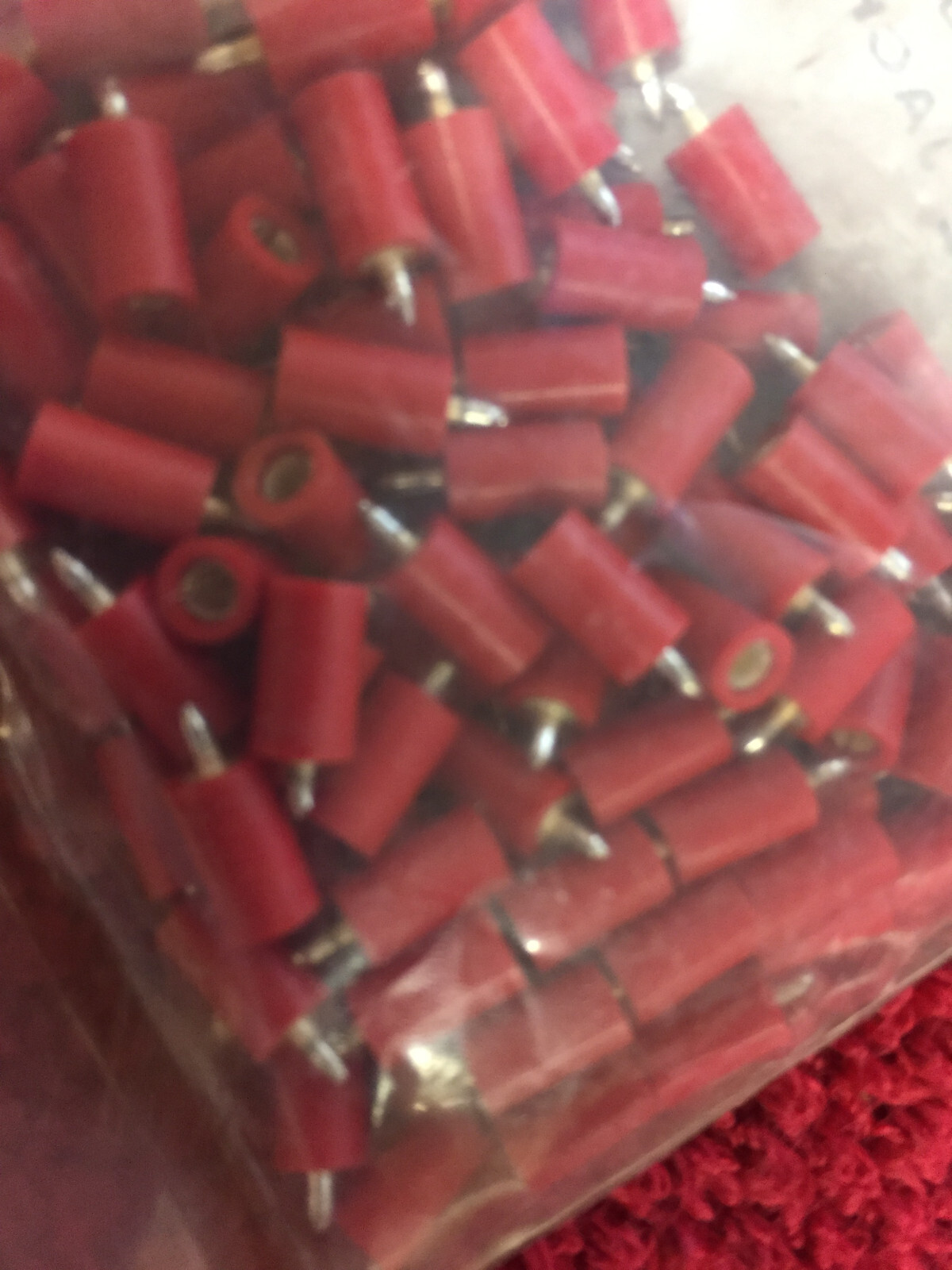 105-0852-001 JOHNSON/CINCH 	 	 PC TEST POINT JACK RED 18 PCS