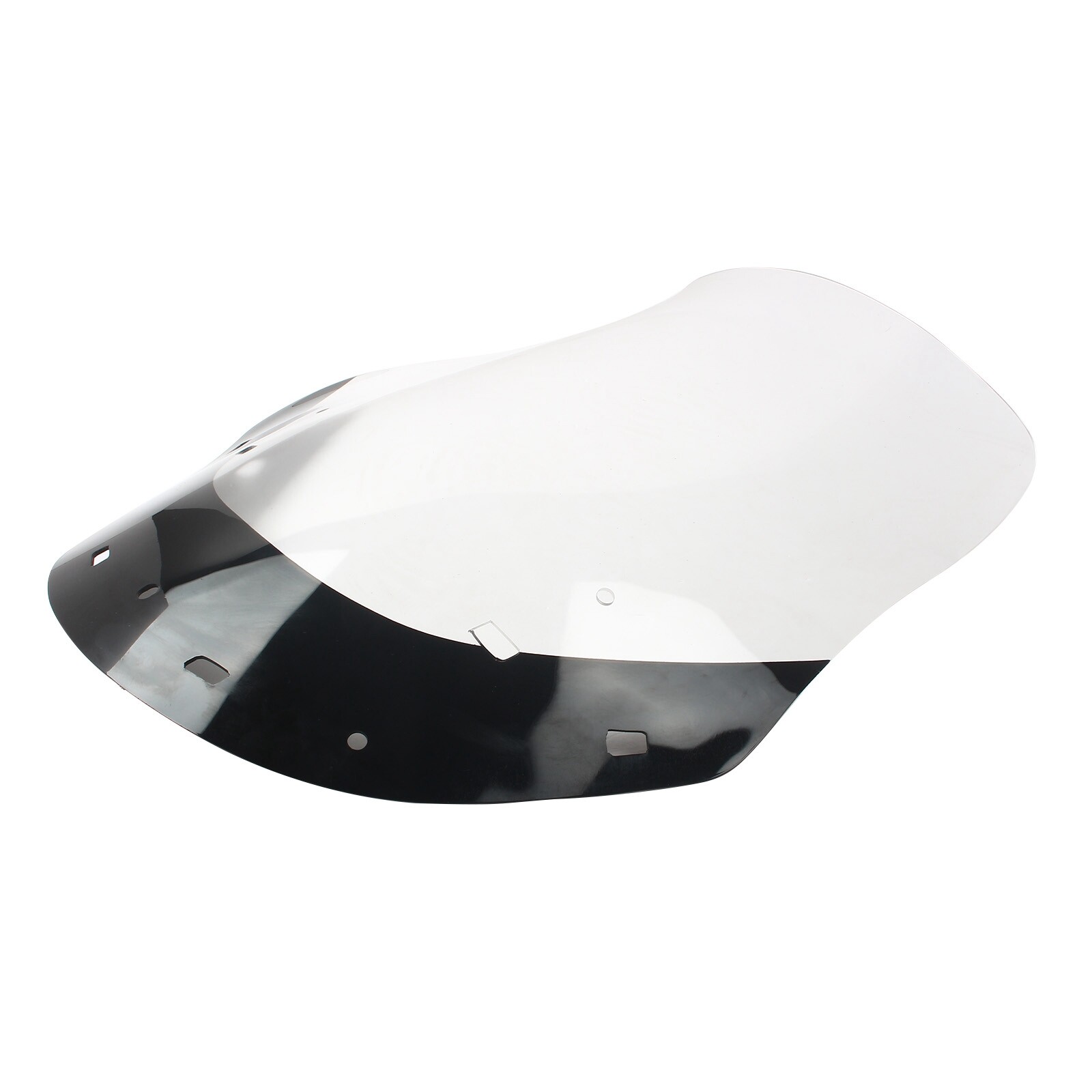 1×Windshield Screen Double Bubble For SUZUKI BURGMAN 650 2006-2012 Black&Clear