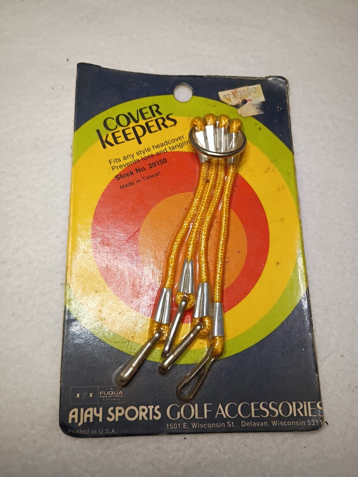 AJAY Sports Golf Accessories Cover Keepers Headcover Prevents Loss and Tangling