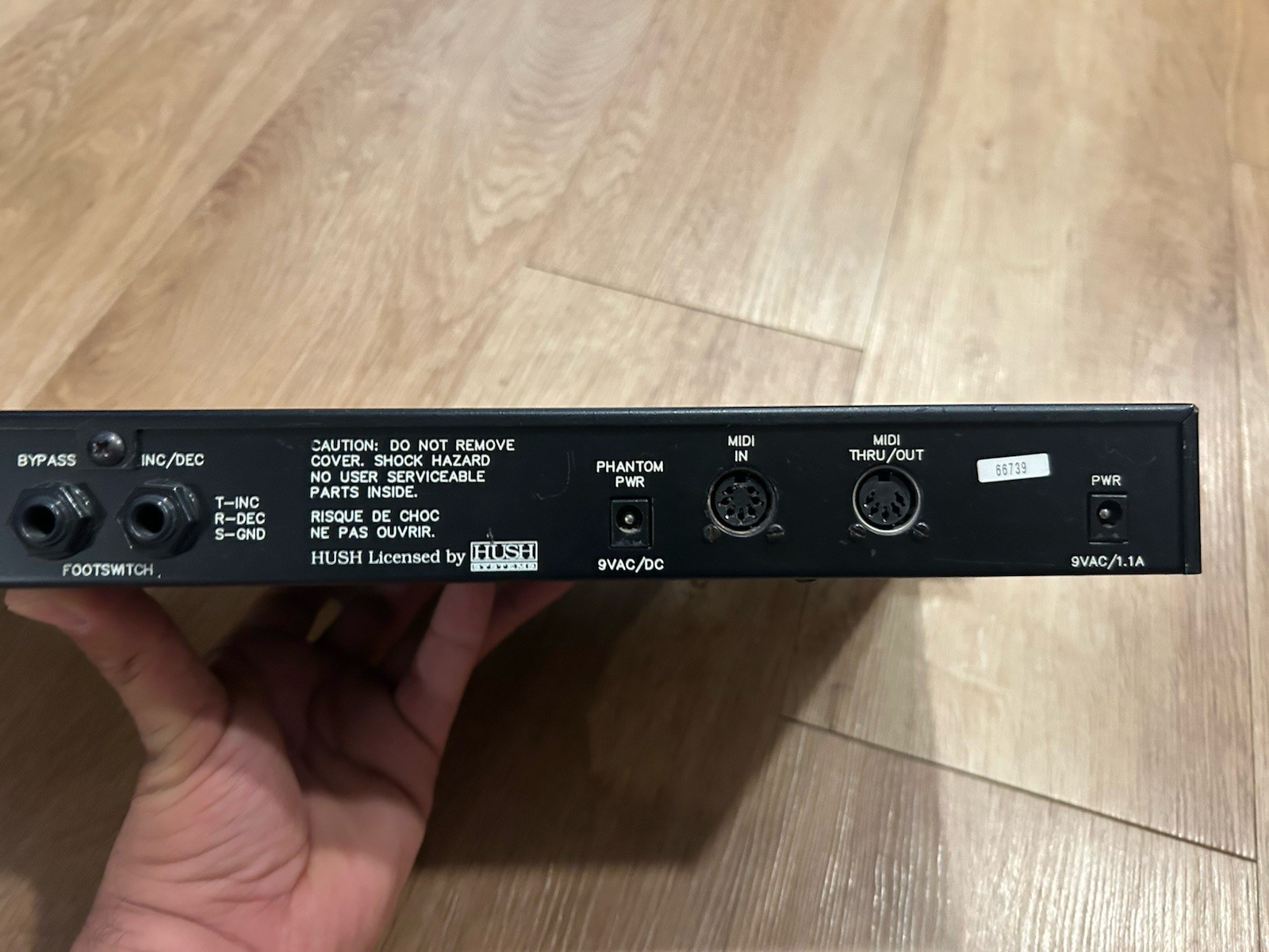 Rocktron Intelliflex 24-Bit Intelligent Effects Processor Triple Converter