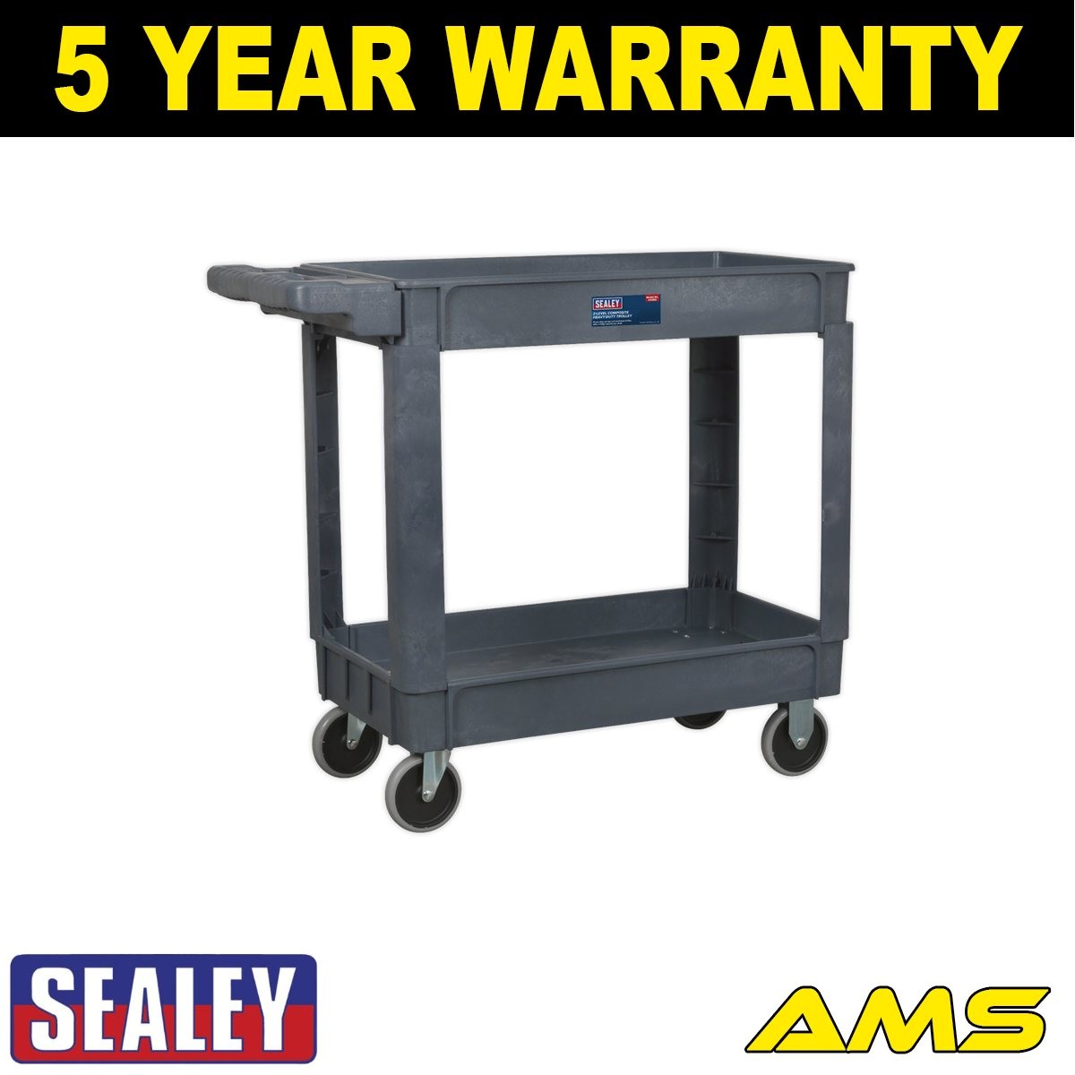 Sealey Composite Heavy-Duty Trolley 2-Level CX202