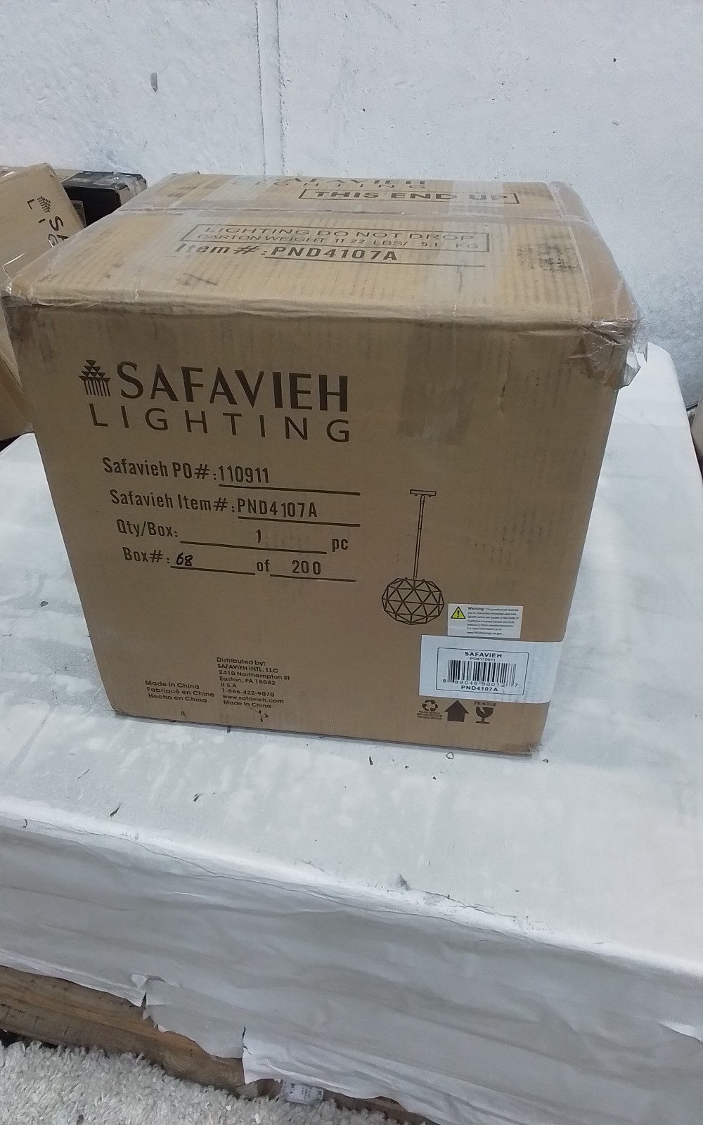Safavieh HENLIN 13.5 INCH PENDANT, Reduced Price 2172766777 PND4107A